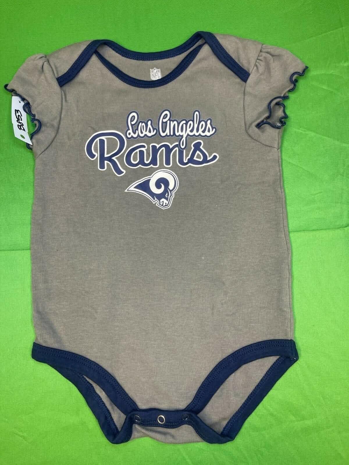 NFL Los Angeles Rams Blue Bodysuit/Vest Girls' 18 months