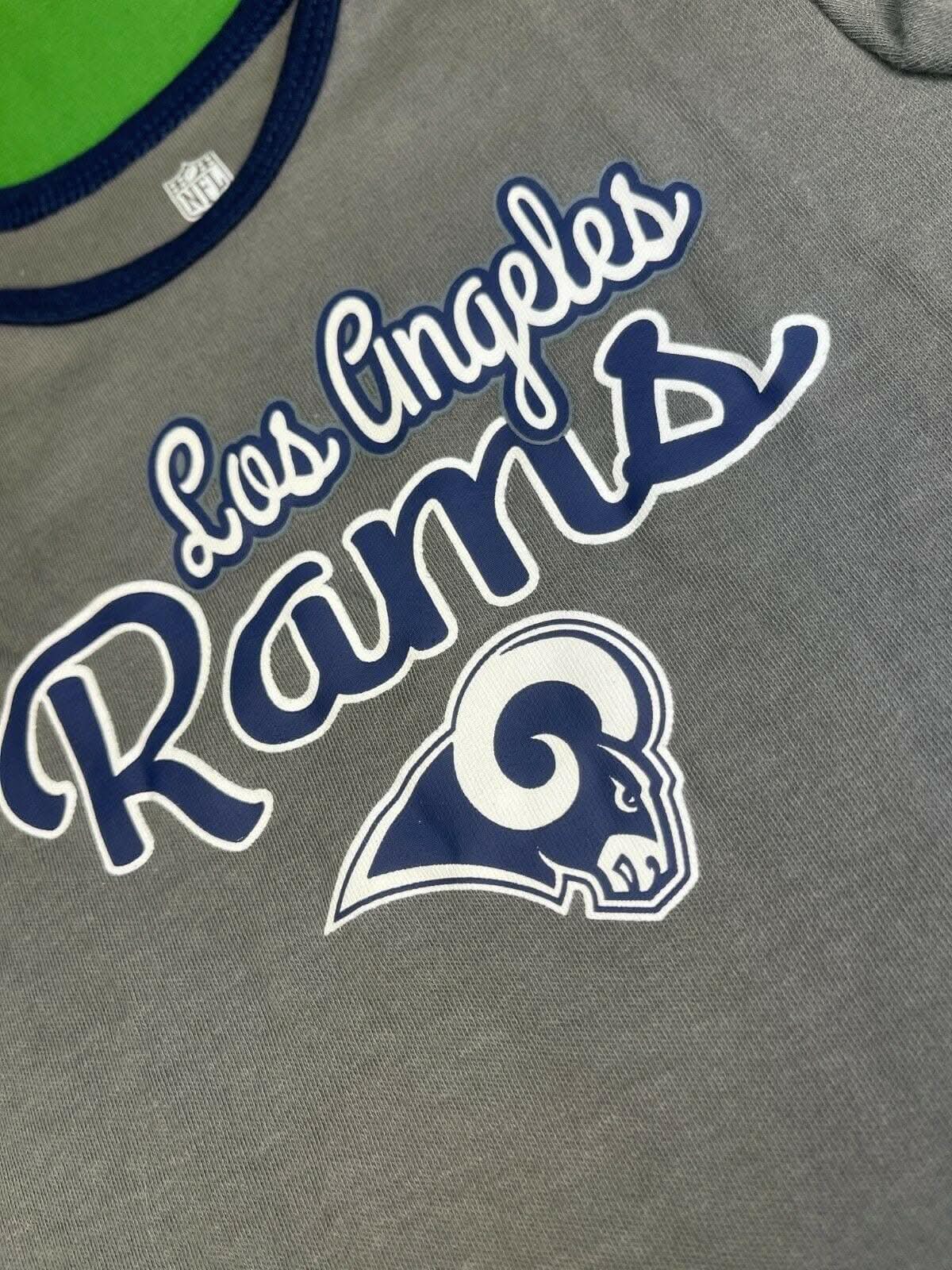 NFL Los Angeles Rams Blue Bodysuit/Vest Girls' 18 months
