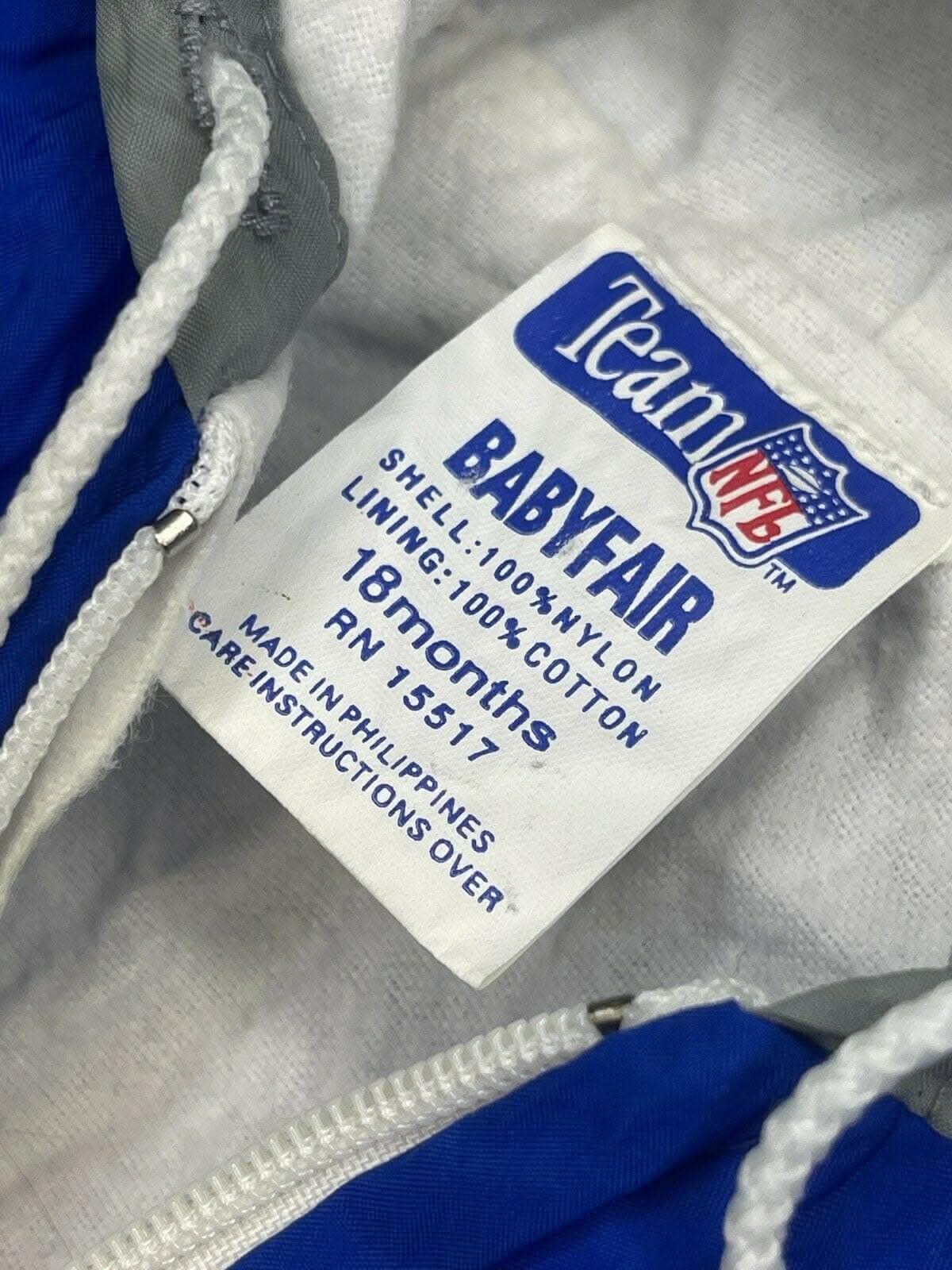 NFL Detroit Lions Vintage 90's Shell Suit 18 months