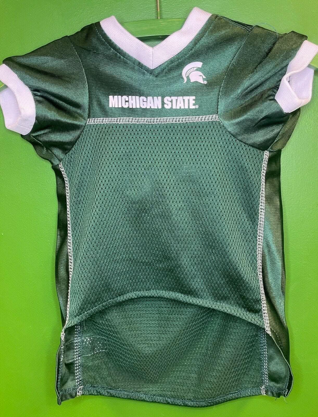 NCAA Michigan State Spartans Dog Shirt Jersey Size Large