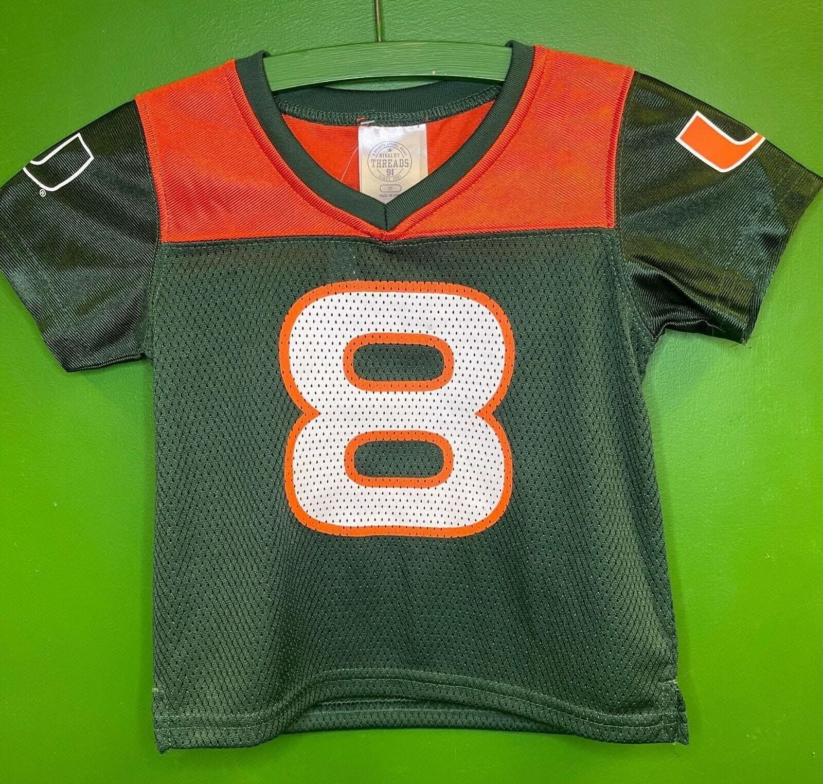 NCAA Miami Hurricanes Rivalry Threads #8 Jersey 2T