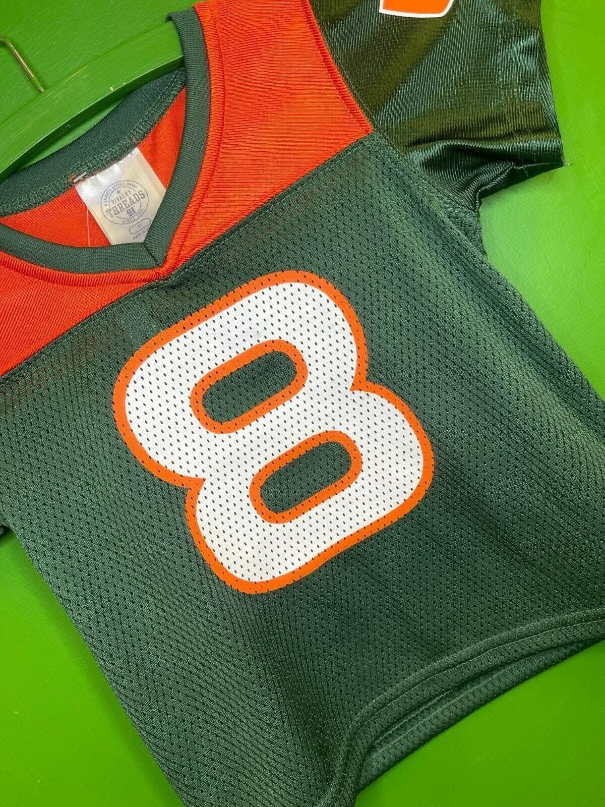 NCAA Miami Hurricanes Rivalry Threads #8 Jersey 2T