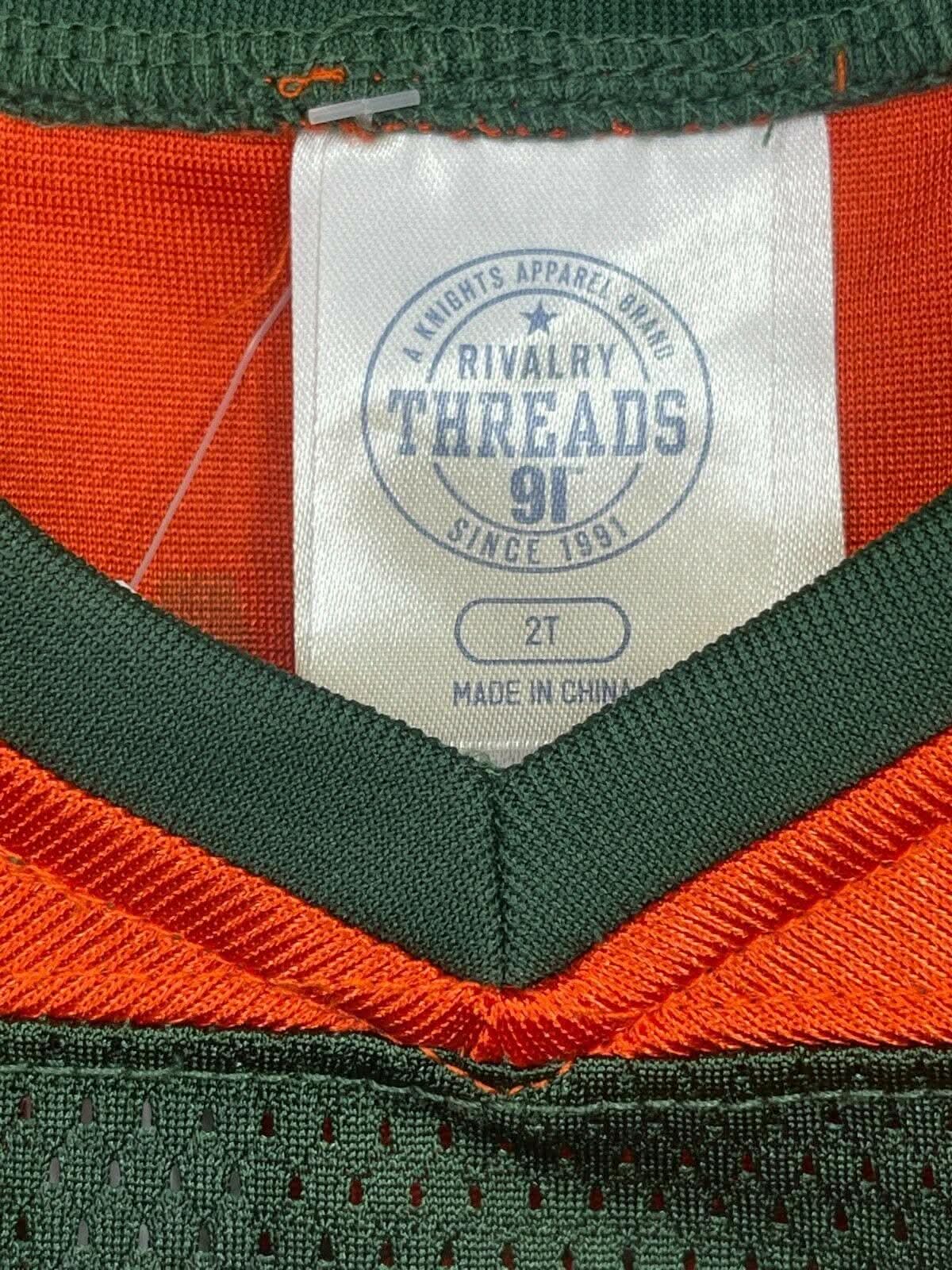 NCAA Miami Hurricanes Rivalry Threads #8 Jersey 2T