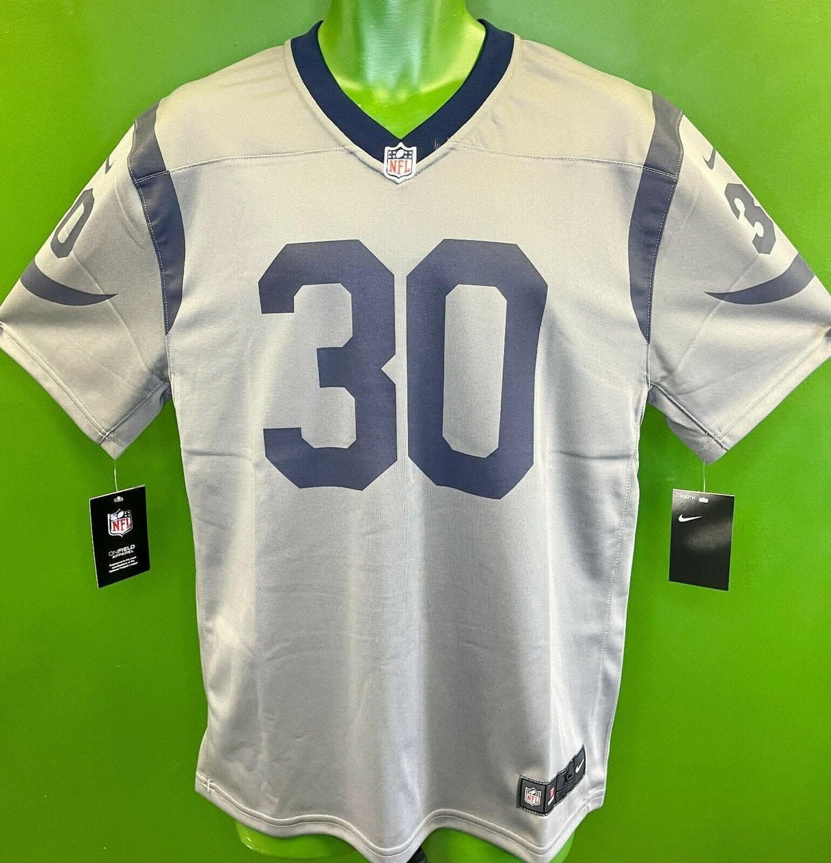 NFL Los Angeles Rams Todd Gurley #30 Game Jersey Inverted Youth XL 18-20 NWT