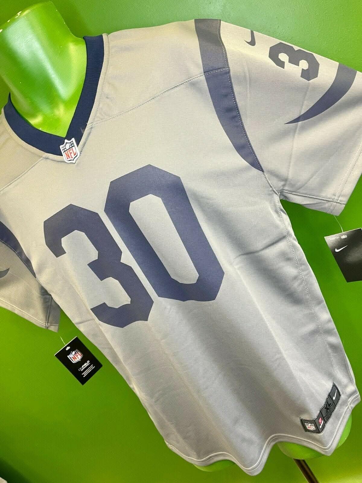 NFL Los Angeles Rams Todd Gurley #30 Game Jersey Inverted Youth XL 18-20 NWT
