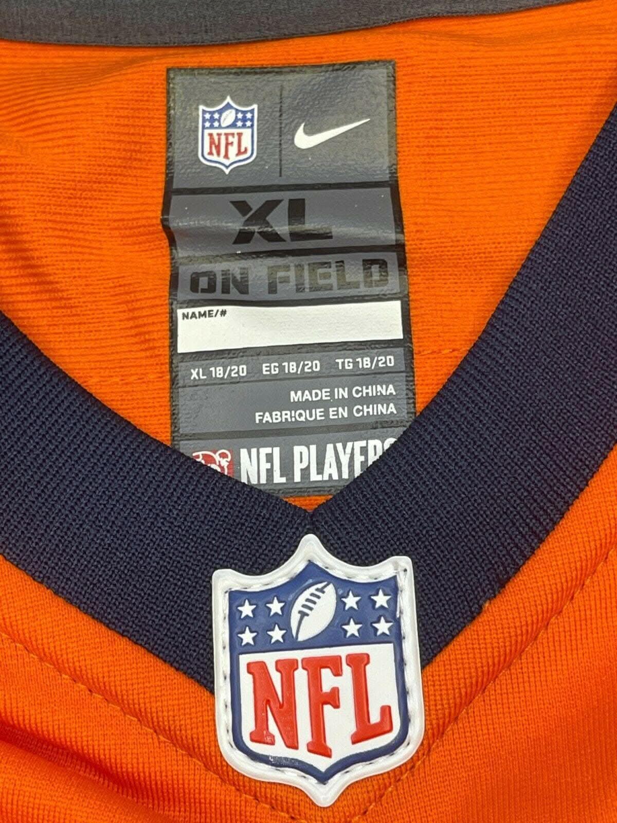 NFL Denver Broncos Wes Welker #83 Game Jersey Youth X-L 18-20 NWT
