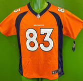 NFL Denver Broncos Wes Welker #83 Game Jersey Youth L 14-16 NWT