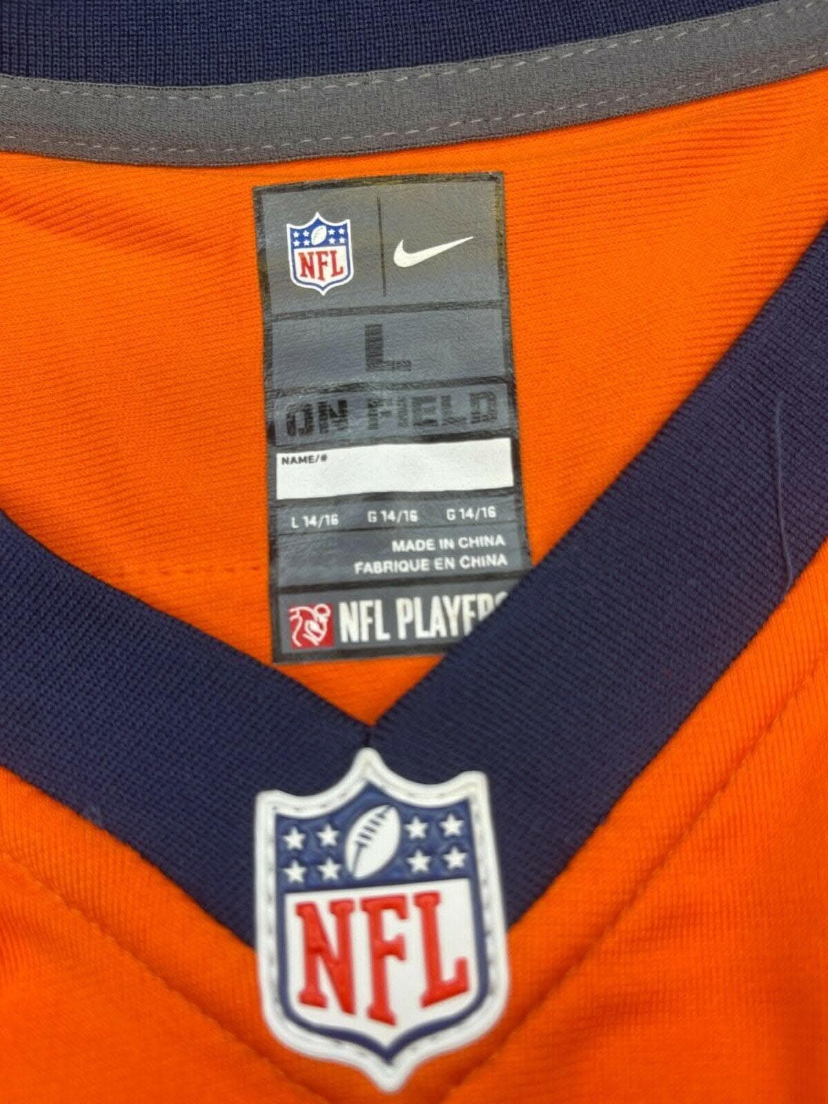 NFL Denver Broncos Wes Welker #83 Game Jersey Youth L 14-16 NWT