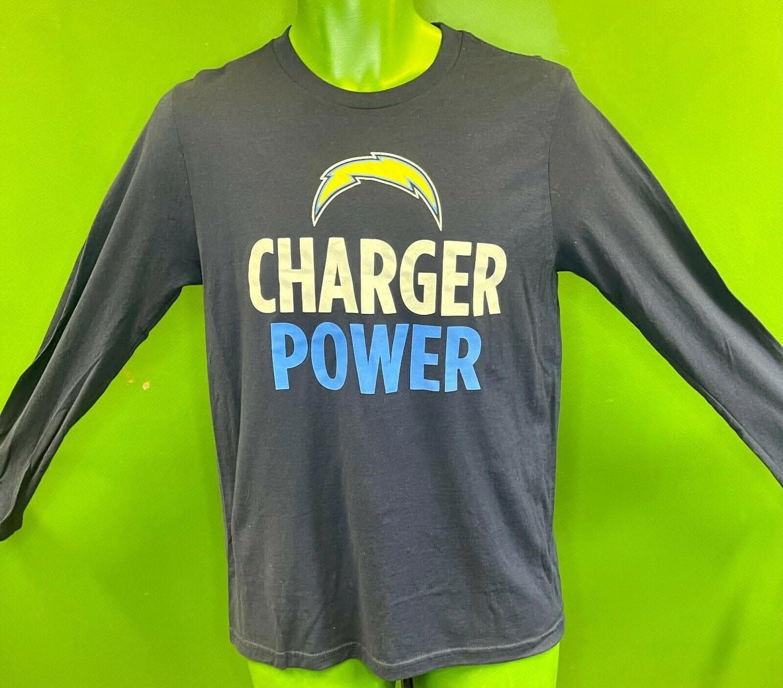 NFL Los Angeles Chargers "Charger Power" L-S T-Shirt Youth L 14-16 NWT