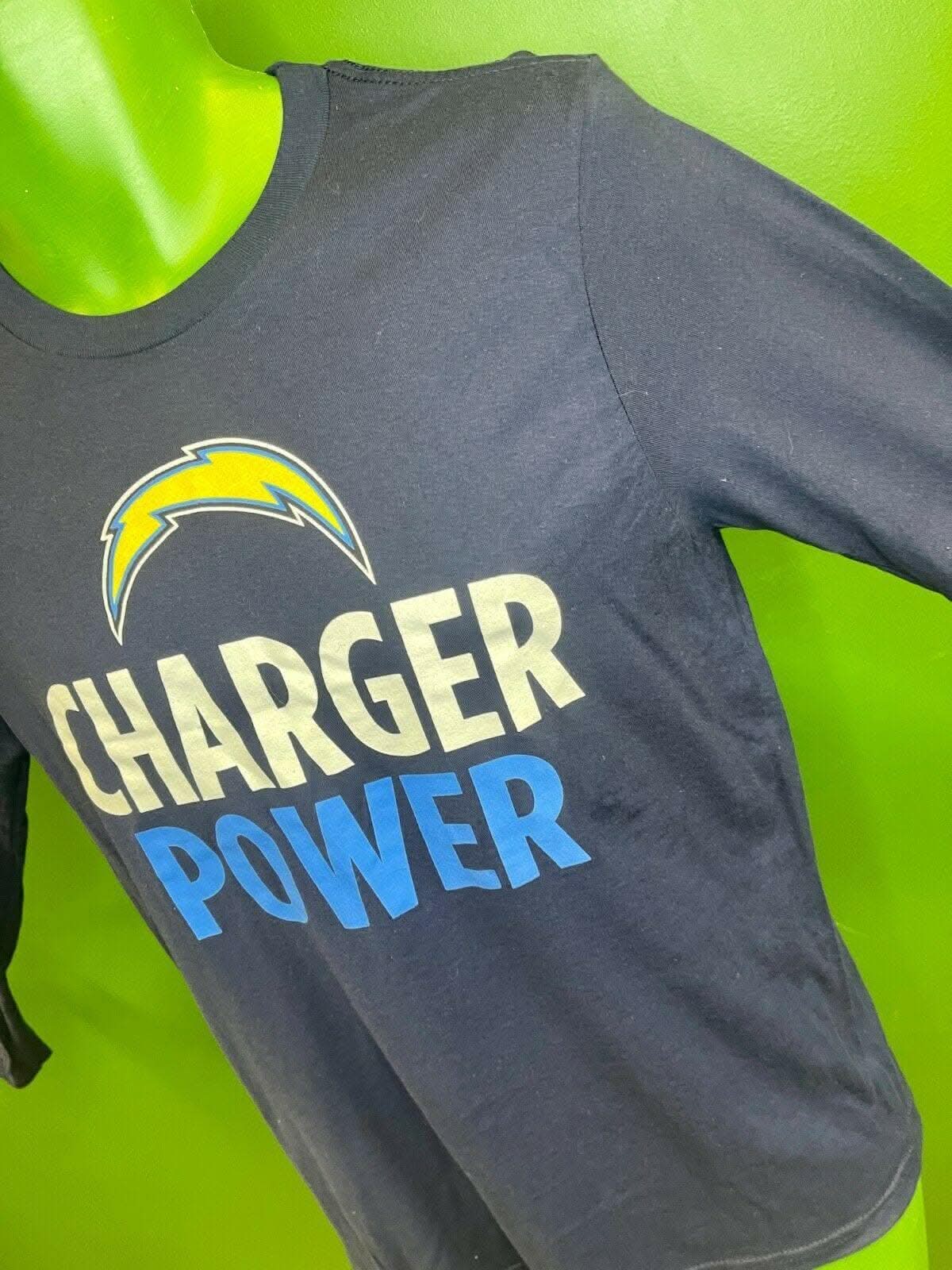 NFL Los Angeles Chargers "Charger Power" L-S T-Shirt Youth L 14-16 NWT