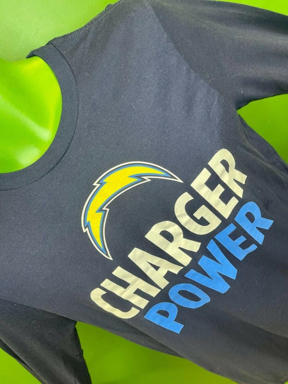 NFL Los Angeles Chargers "Charger Power" L-S T-Shirt Youth L 14-16 NWT