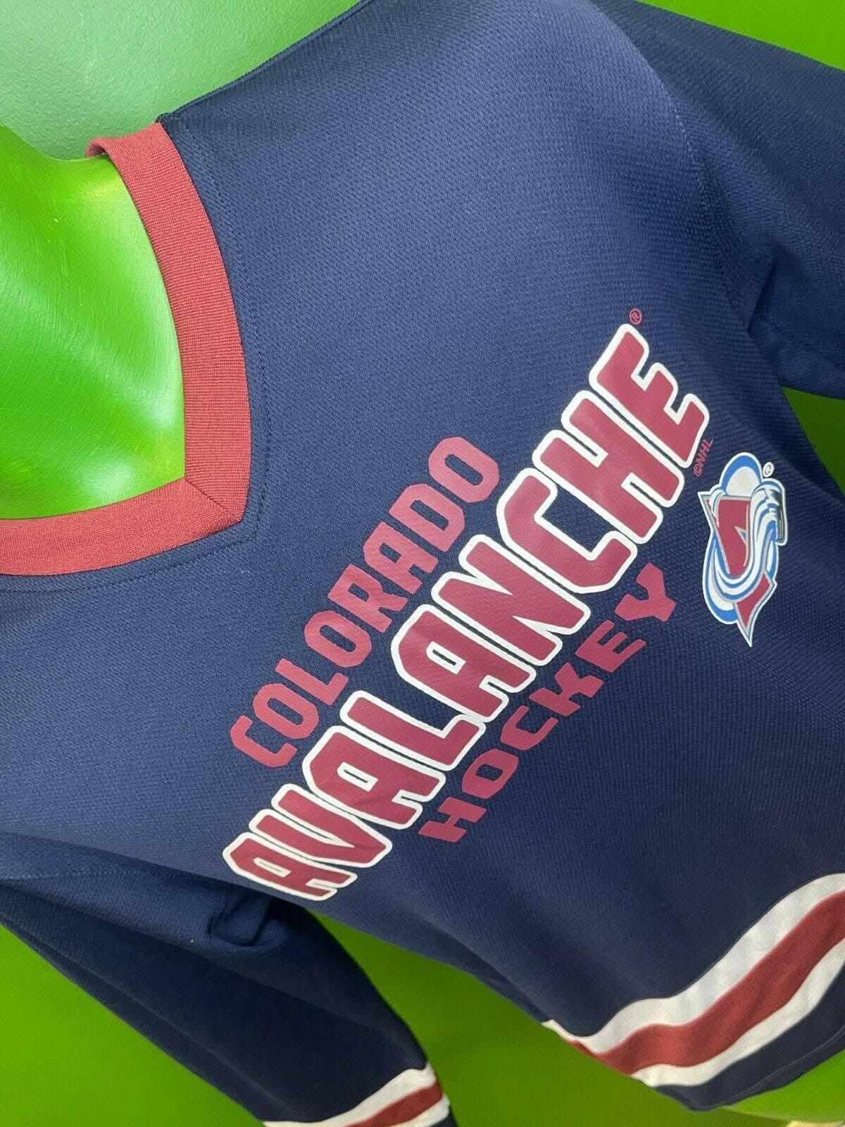 NHL Colorado Avalanche Jersey Top Ice Hockey Youth X-Large 14-16
