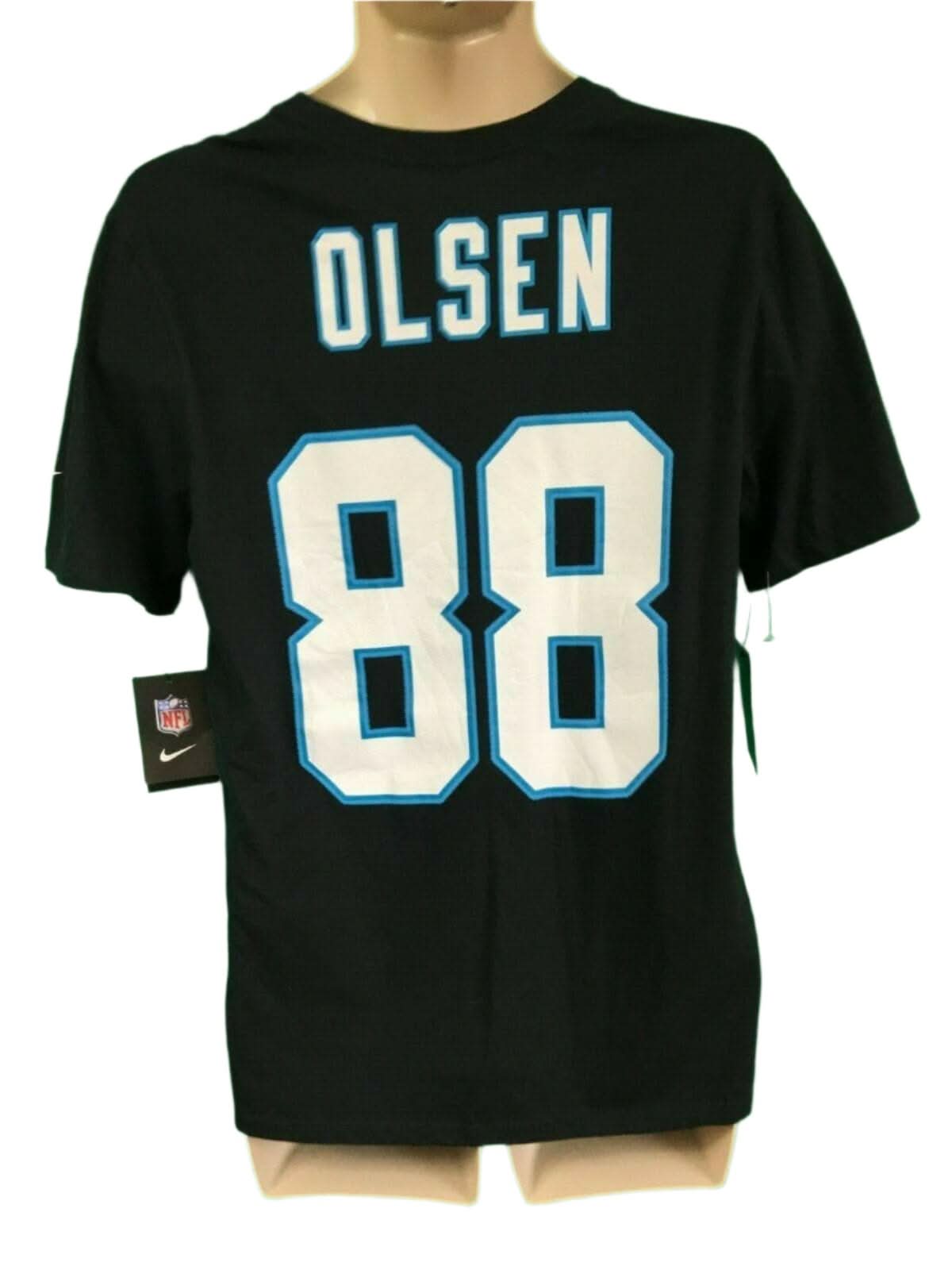 NFL Carolina Panthers Greg Olsen #88 T-Shirt Men's Medium NWT