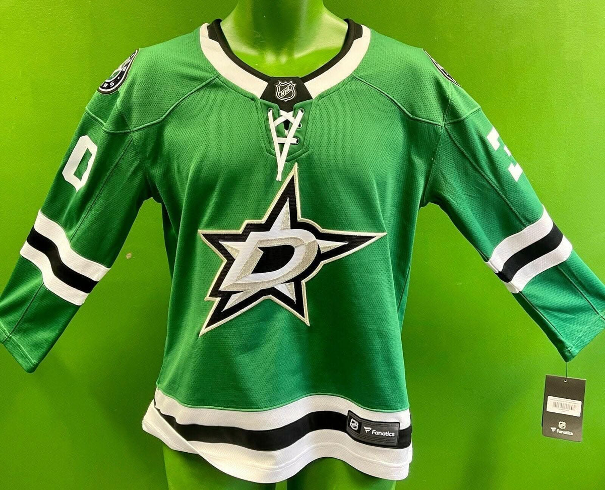 NHL Dallas Stars Bishop #30 Fanatics Breakaway Jersey Yth L-XL 14-20 NWT