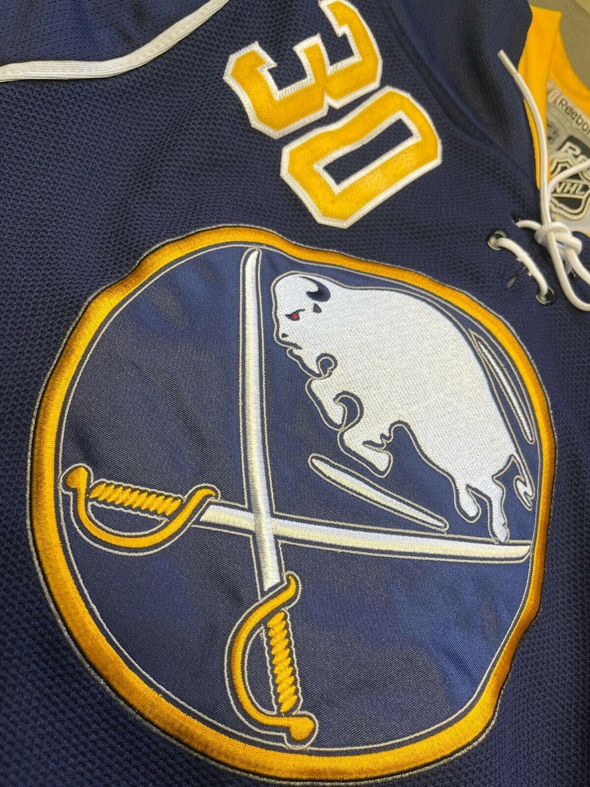 NHL Buffalo Sabres Miller #30 Reebok Stitched Jersey Youth S-M 6-12