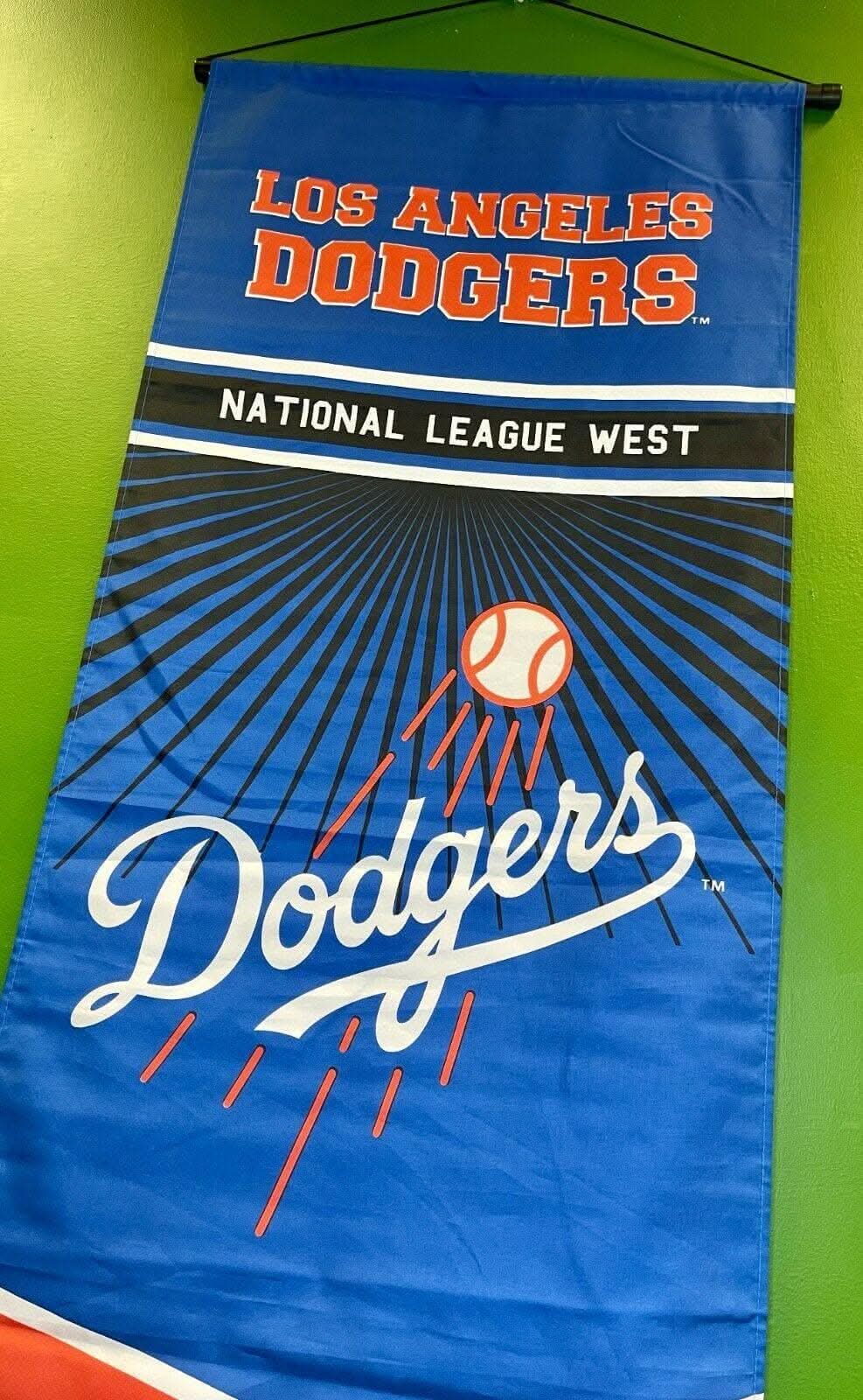 MLB Los Angeles Dodgers Decorative Cloth Wall Banner