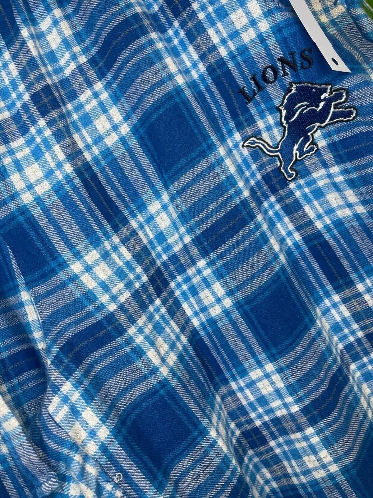 NFL Detroit Lions Flannel Pyjama Bottoms Trousers Women's X-Large NWT