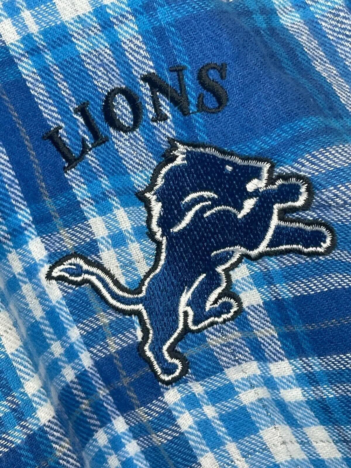 NFL Detroit Lions Flannel Pyjama Bottoms Trousers Women's X-Large NWT