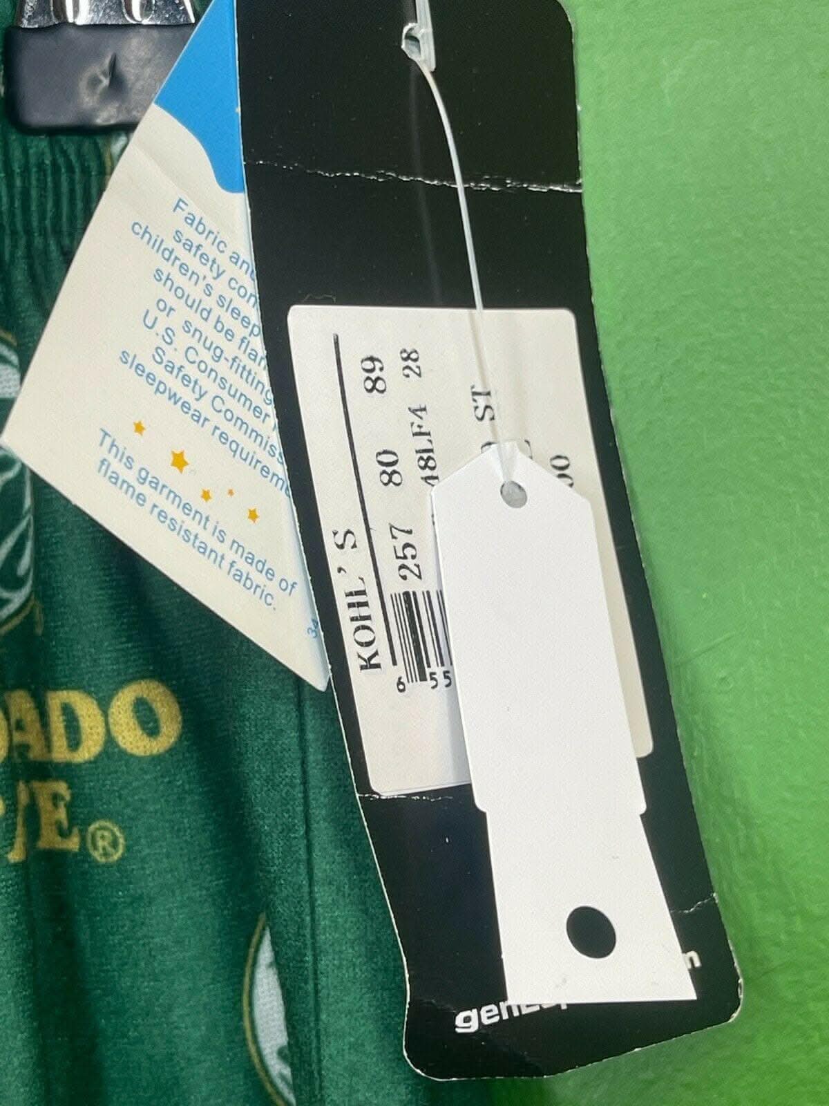 NCAA Colorado State Rams Brushed Knit Pyjama Bottoms Youth XL 18-20 NWT