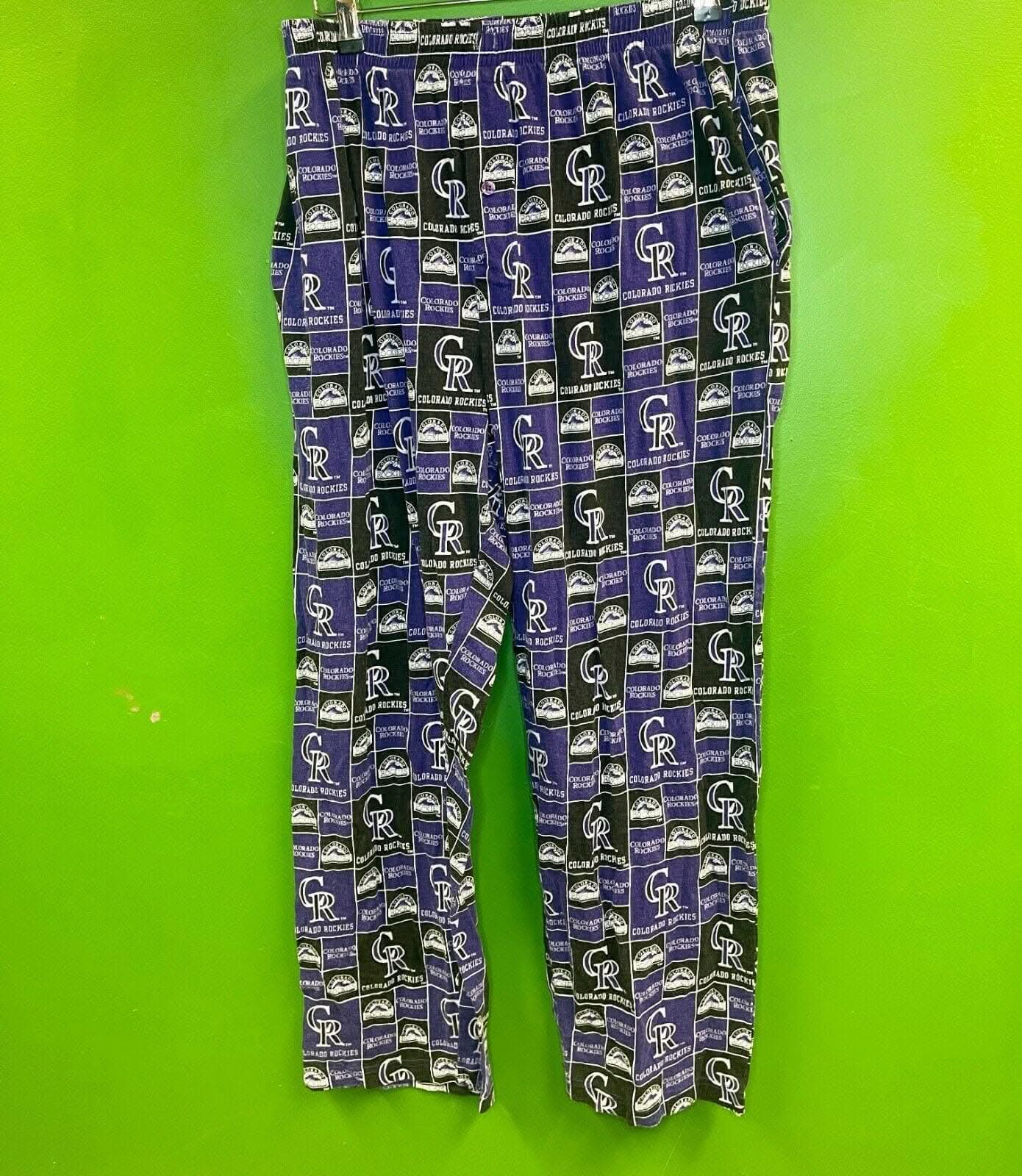 MLB Colorado Rockies Knit Pyjama Bottoms Trousers Men's X-Large