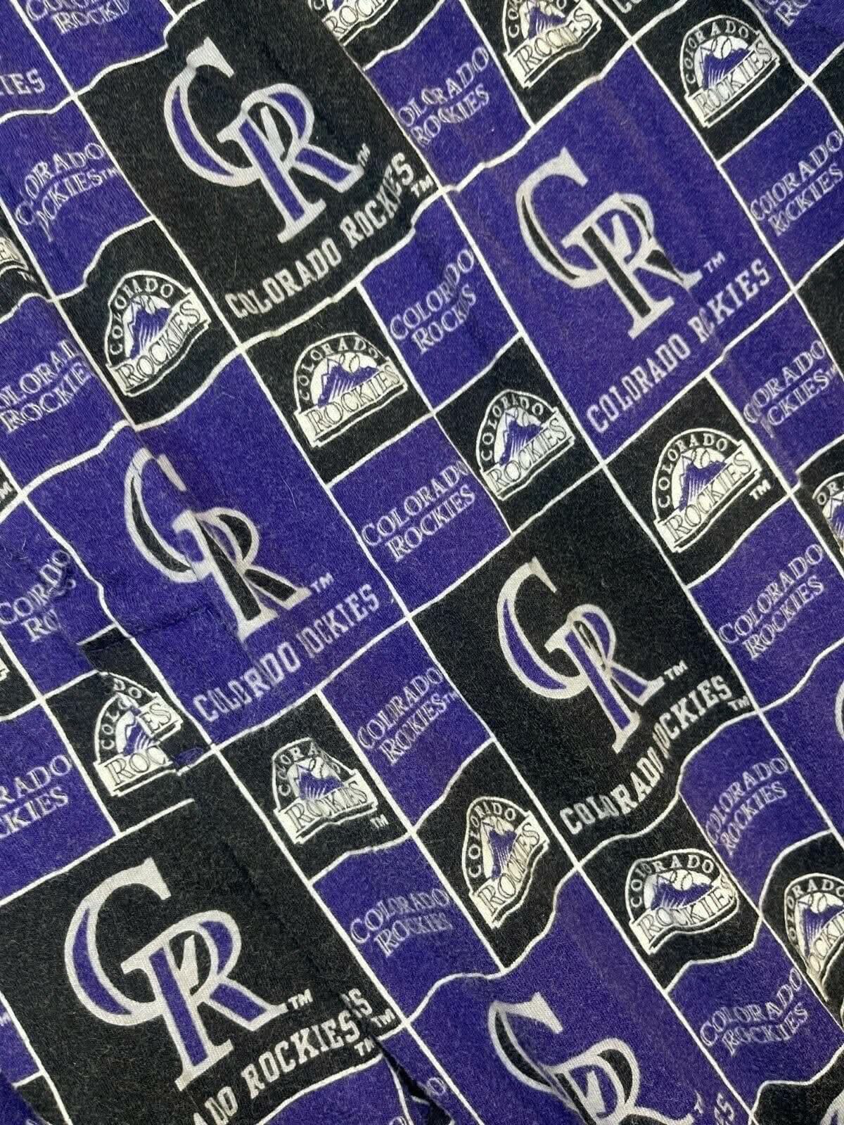 MLB Colorado Rockies Knit Pyjama Bottoms Trousers Men's X-Large