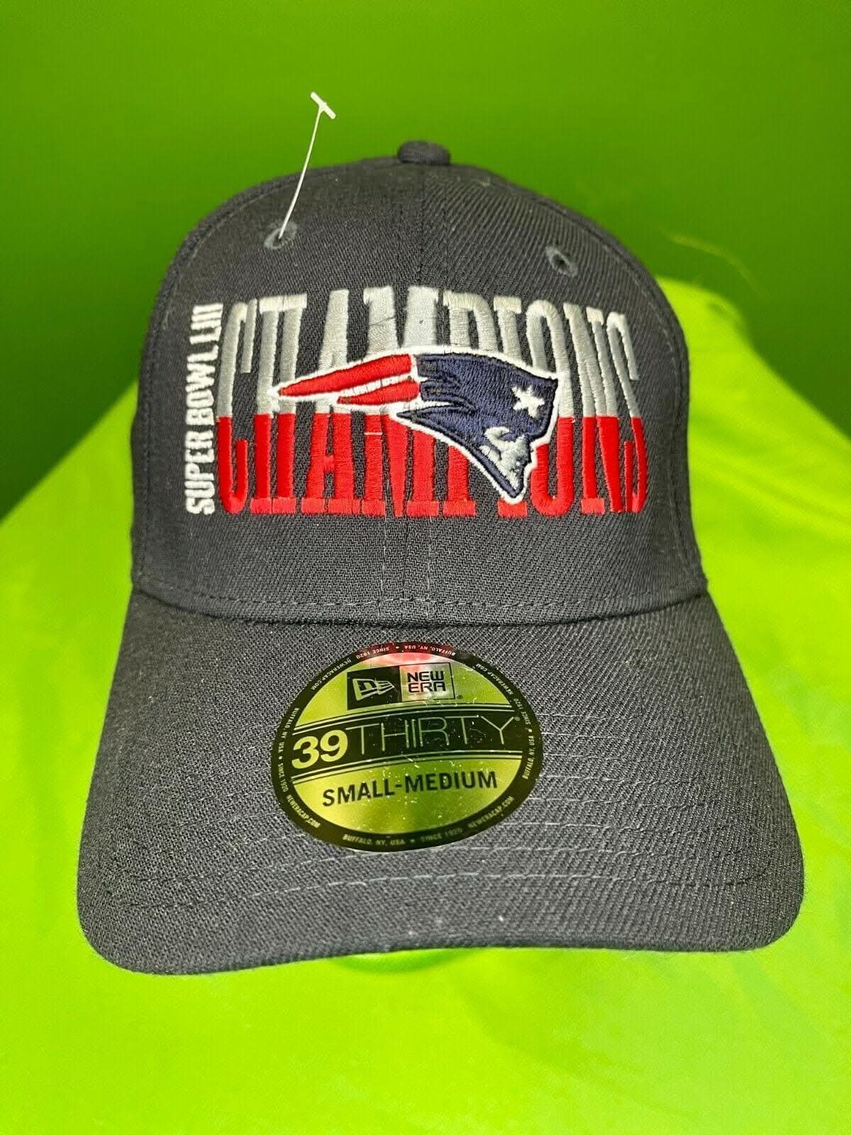 NFL New England Patriots Super Bowl LIII Champions New Era 39THIRTY Cap/Hat S-M
