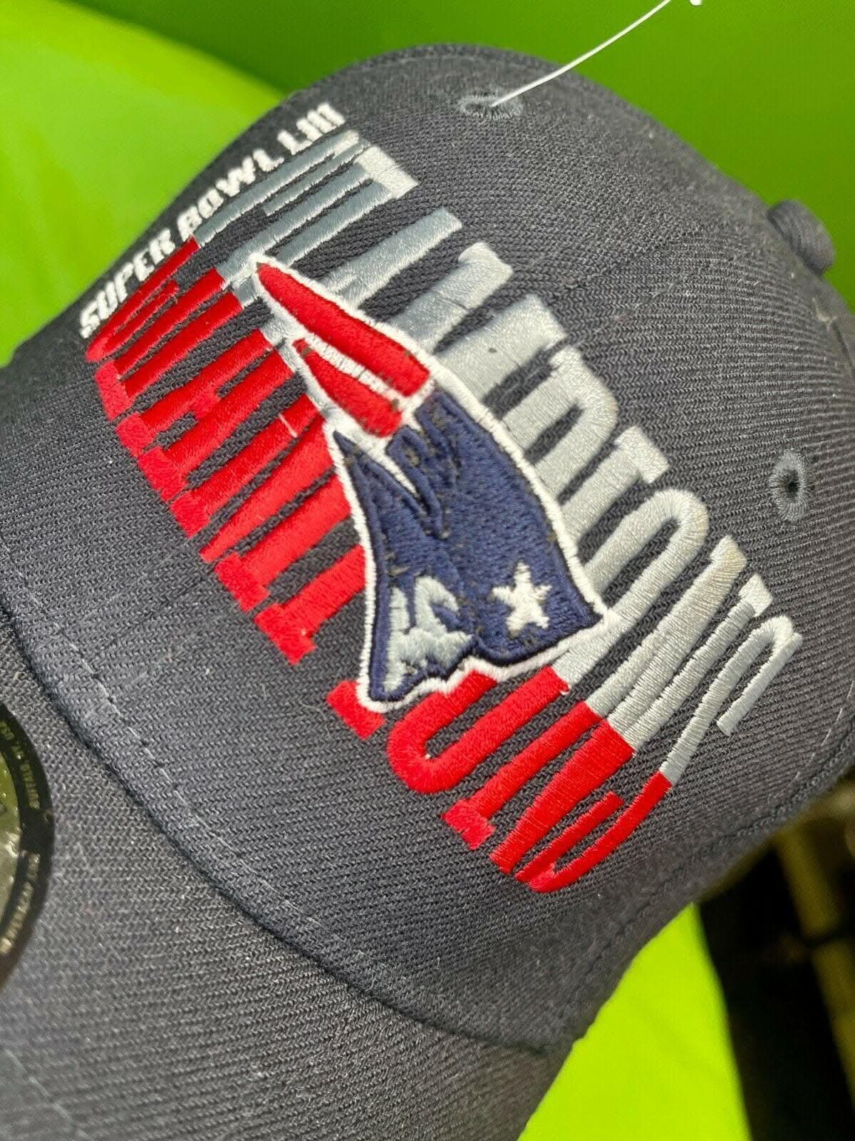 NFL New England Patriots Super Bowl LIII Champions New Era 39THIRTY Cap/Hat S-M
