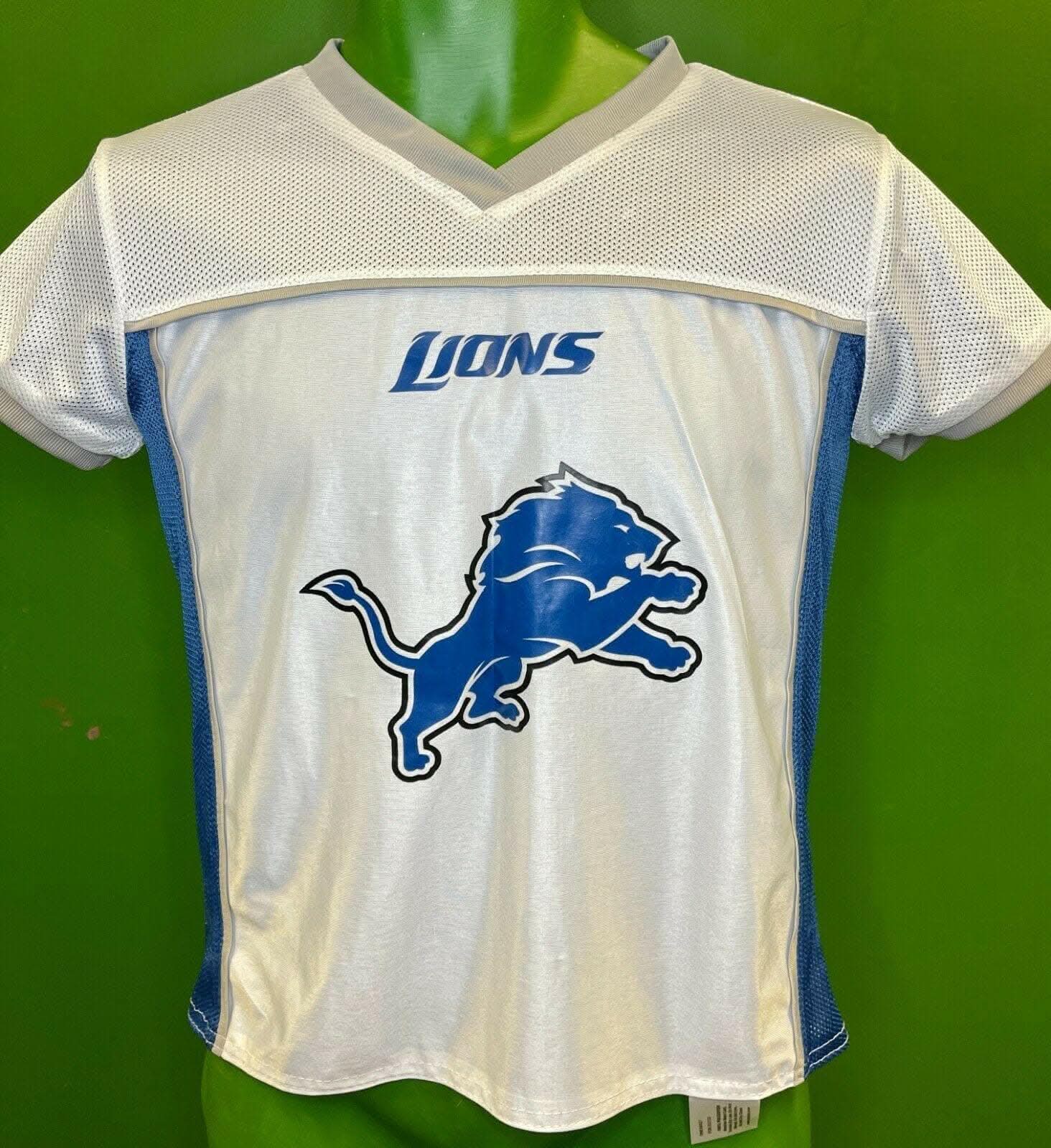 NFL Detroit Lions Reversible Flag Football Jersey Youth Medium 10-12