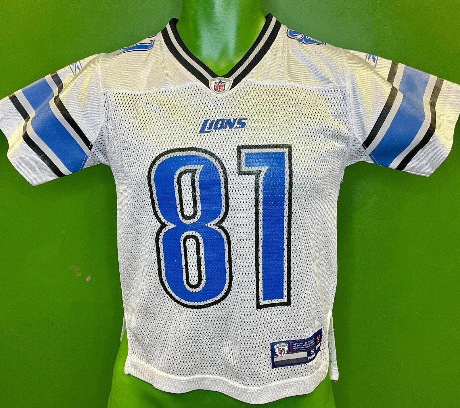 NFL Detroit Lions Calvin Johnson #21 Reebok Jersey Youth Small 8