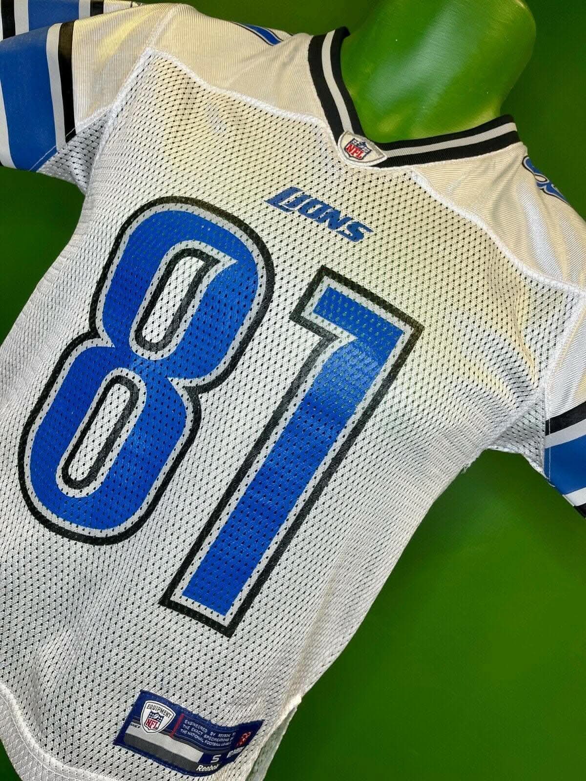 NFL Detroit Lions Calvin Johnson #21 Reebok Jersey Youth Small 8
