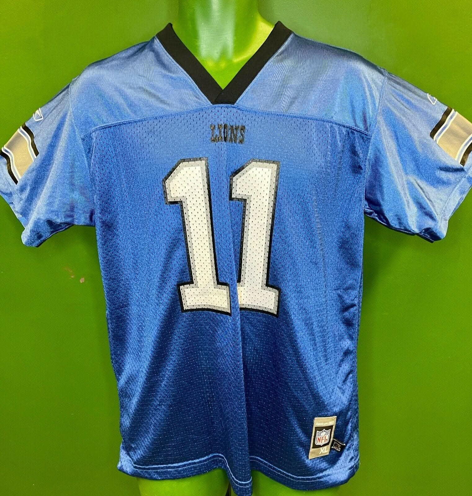 NFL Detroit Lions Roy Williams #11 Reebok Jersey Youth X-Large 18-20