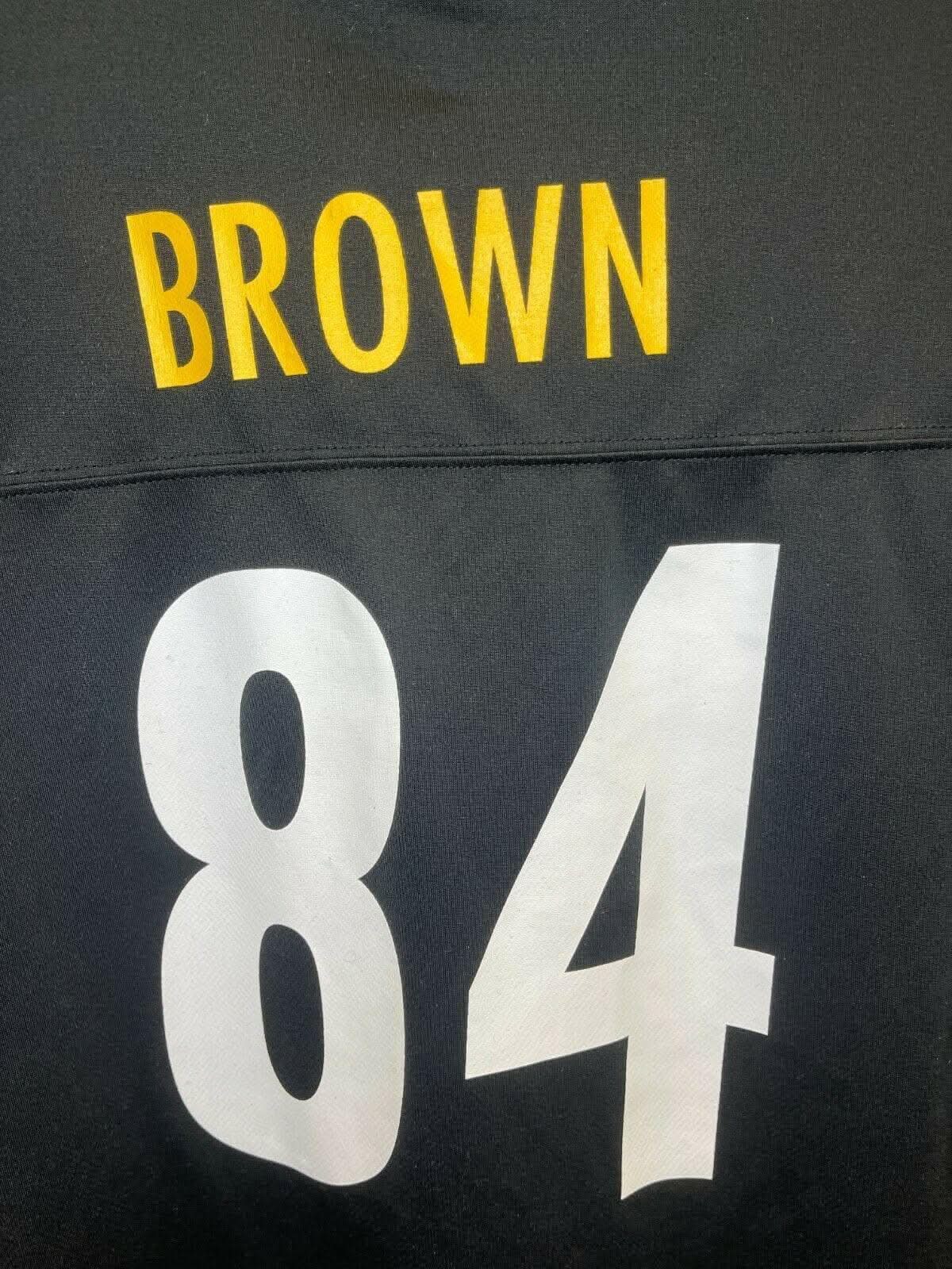 NFL Pittsburgh Steelers Antonio Brown #84 Jersey Youth X-Large 18-20