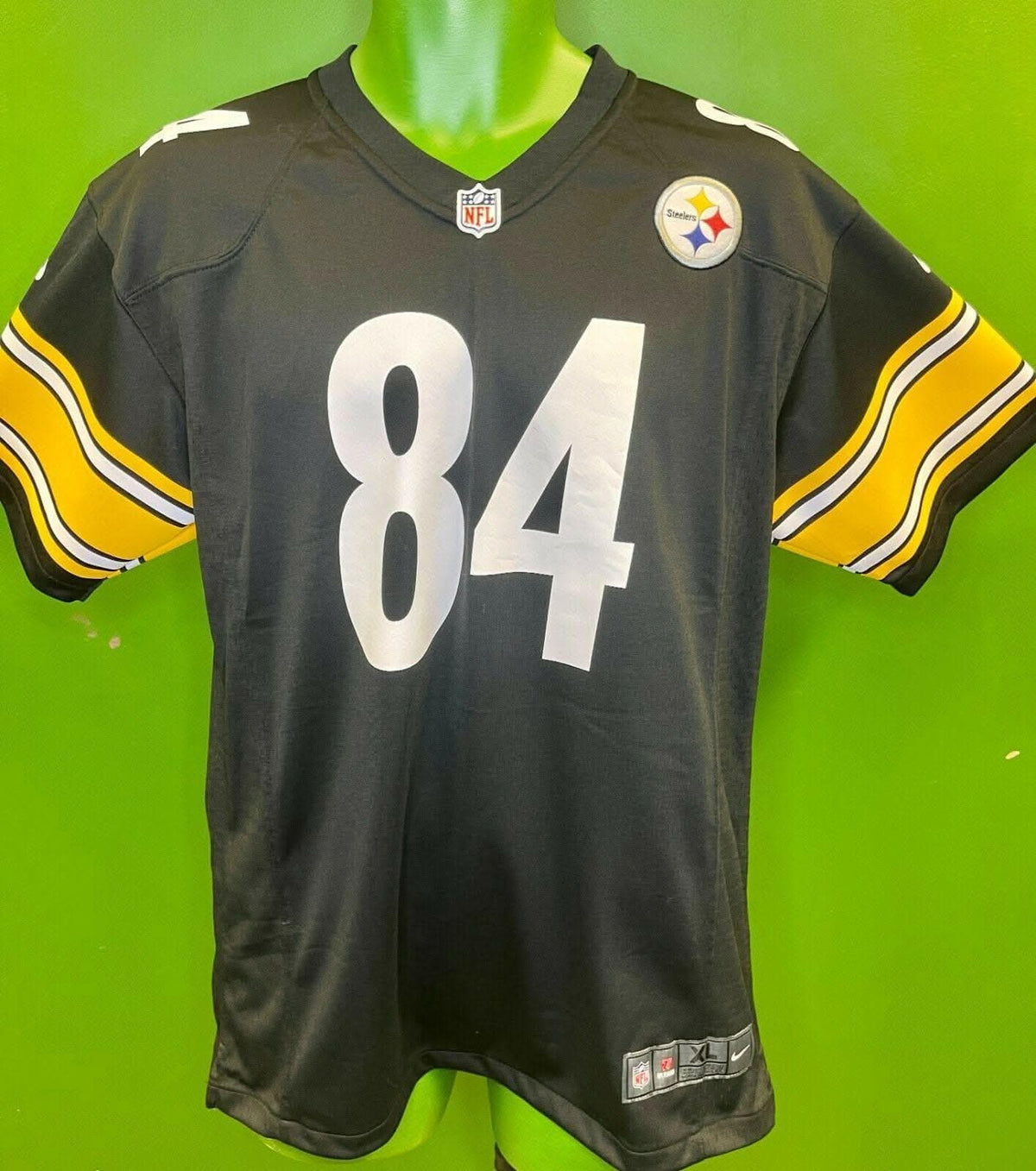 NFL Pittsburgh Steelers Antonio Brown #84 Game Jersey Youth X-Large 18-20