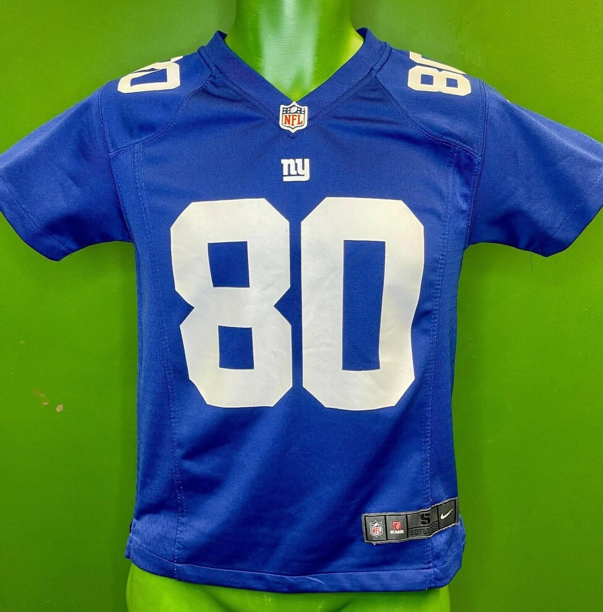 NFL New York Giants Victor Cruz #80 Game Jersey Youth Small 8