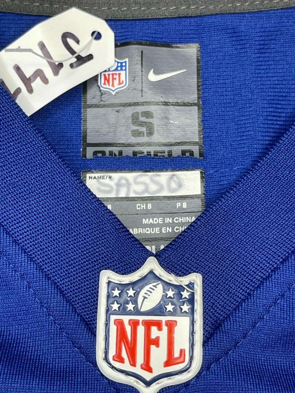 NFL New York Giants Victor Cruz #80 Game Jersey Youth Small 8