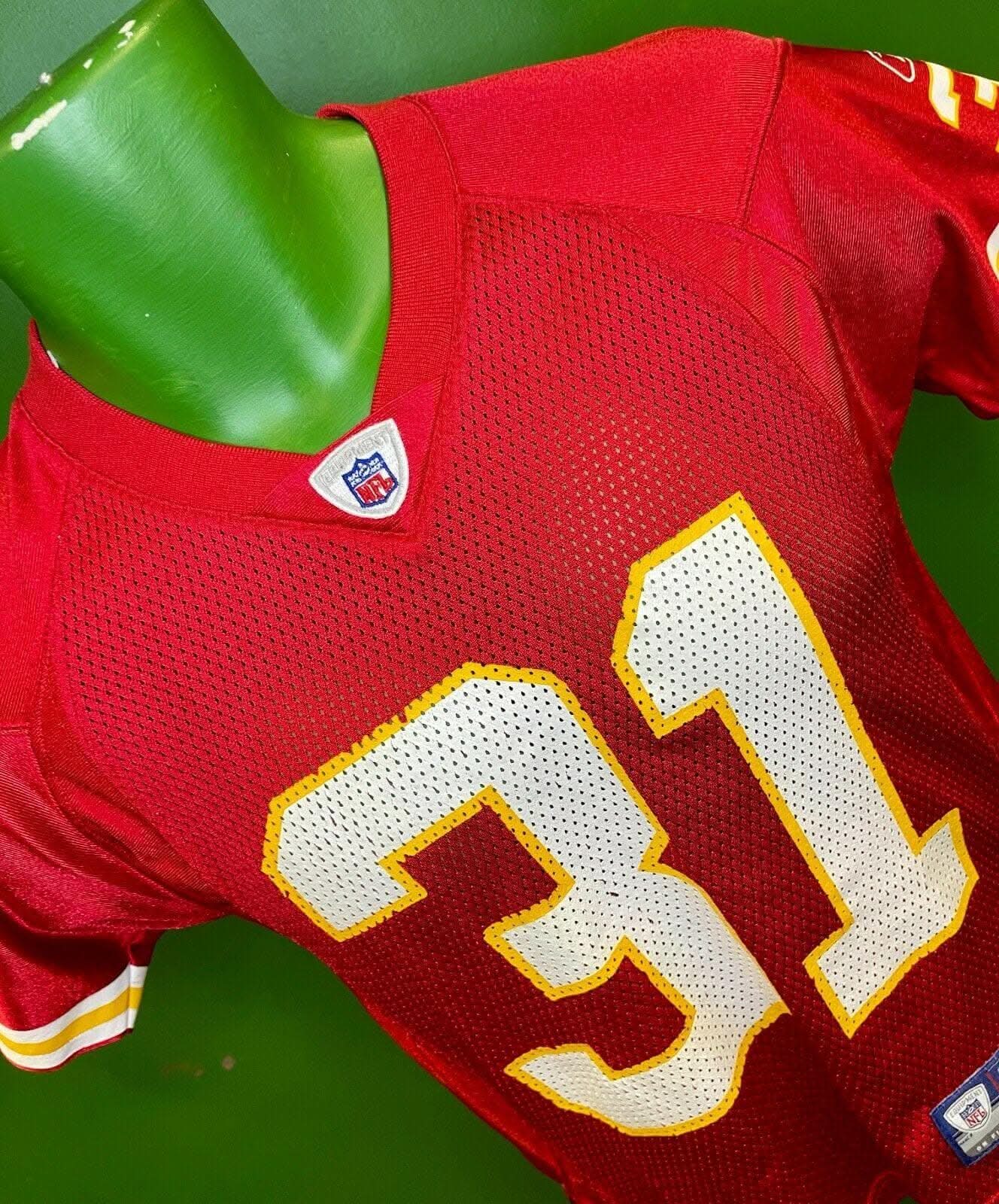 NFL Kansas City Chiefs Priest Holmes #31 Reebok Jersey Youth Small 8