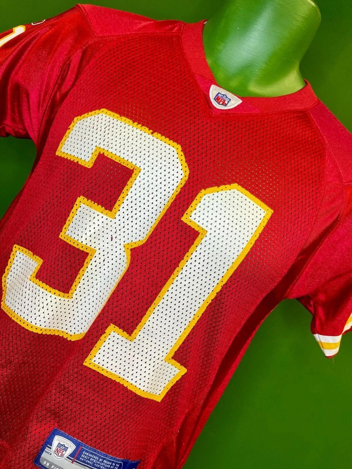 NFL Kansas City Chiefs Priest Holmes #31 Reebok Jersey Youth Small 8