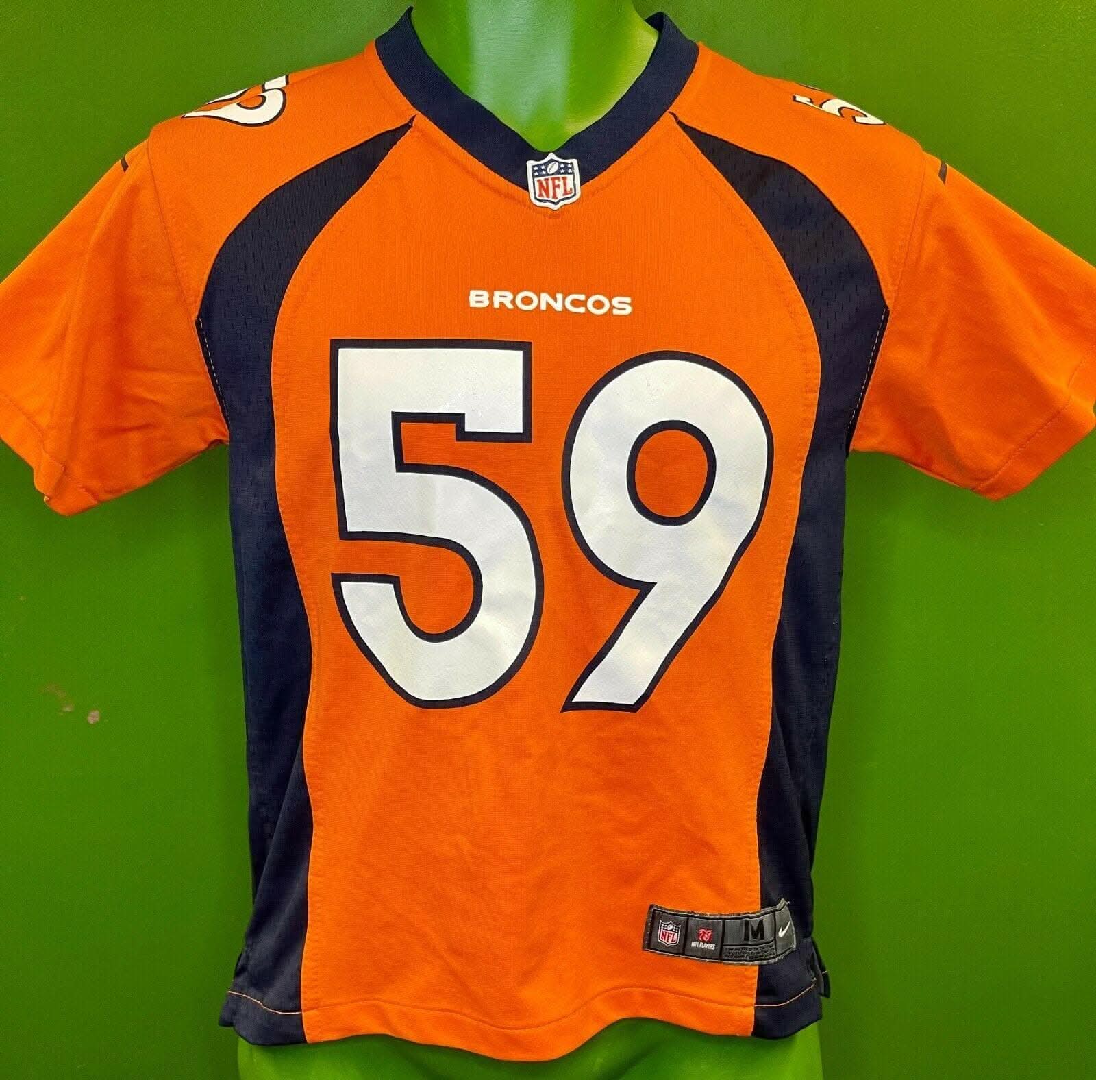NFL Denver Broncos Danny Trevathan #59 Game Jersey Youth Medium 10-12