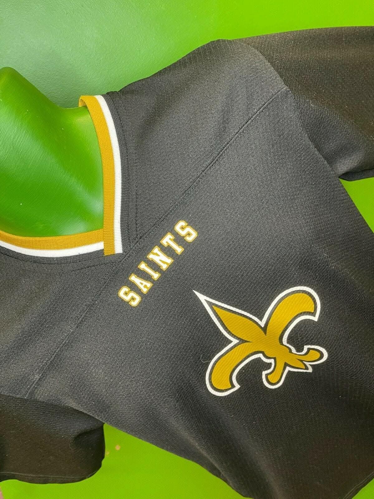 NFL New Orleans Saints Jersey-Style Top Vintage Youth Medium 10-12