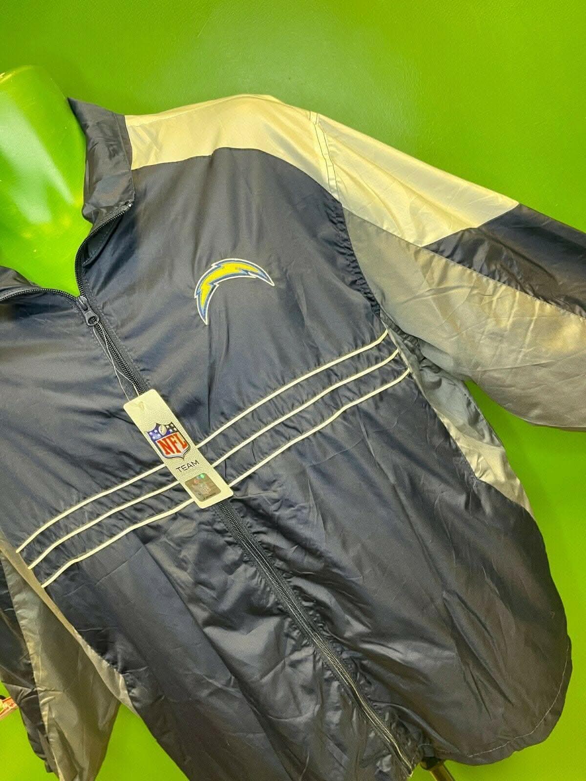 NFL Los Angeles Chargers Reebok SI Light Jacket Windbreaker Mens XL NWT