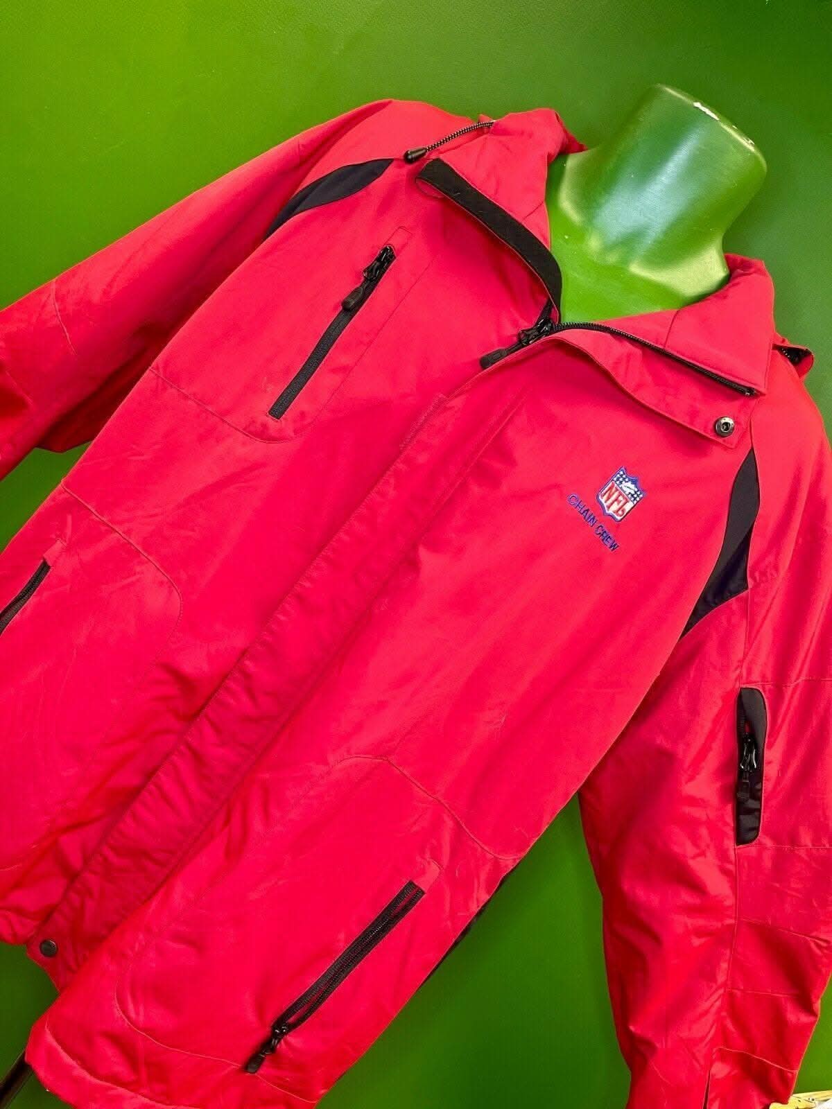 NFL Chain Crew Port Authority Red Coat-Jacket Men's X-Large Unique!