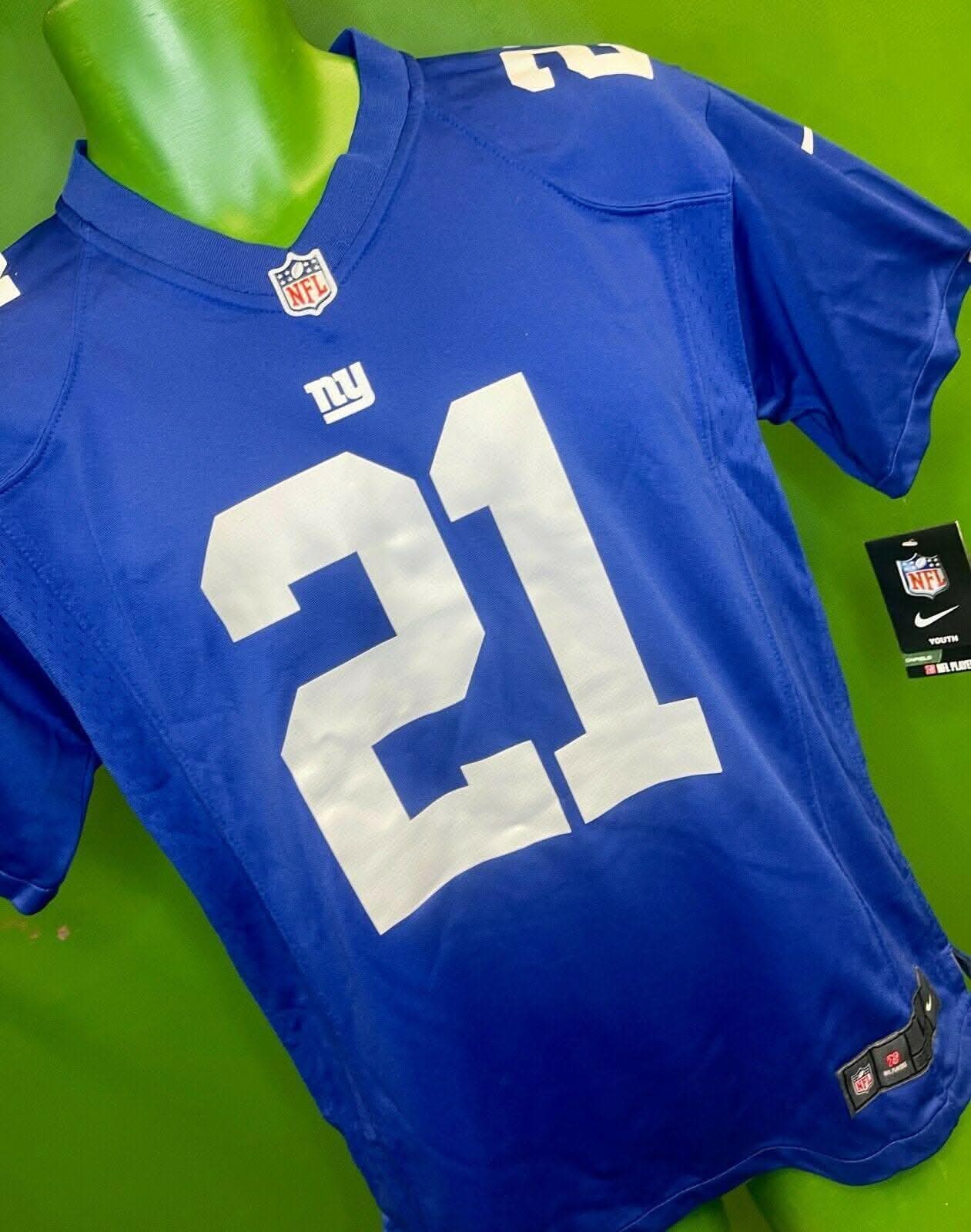 NFL New York Giants Collins #21 Game Jersey Youth Large 14-16 NWT