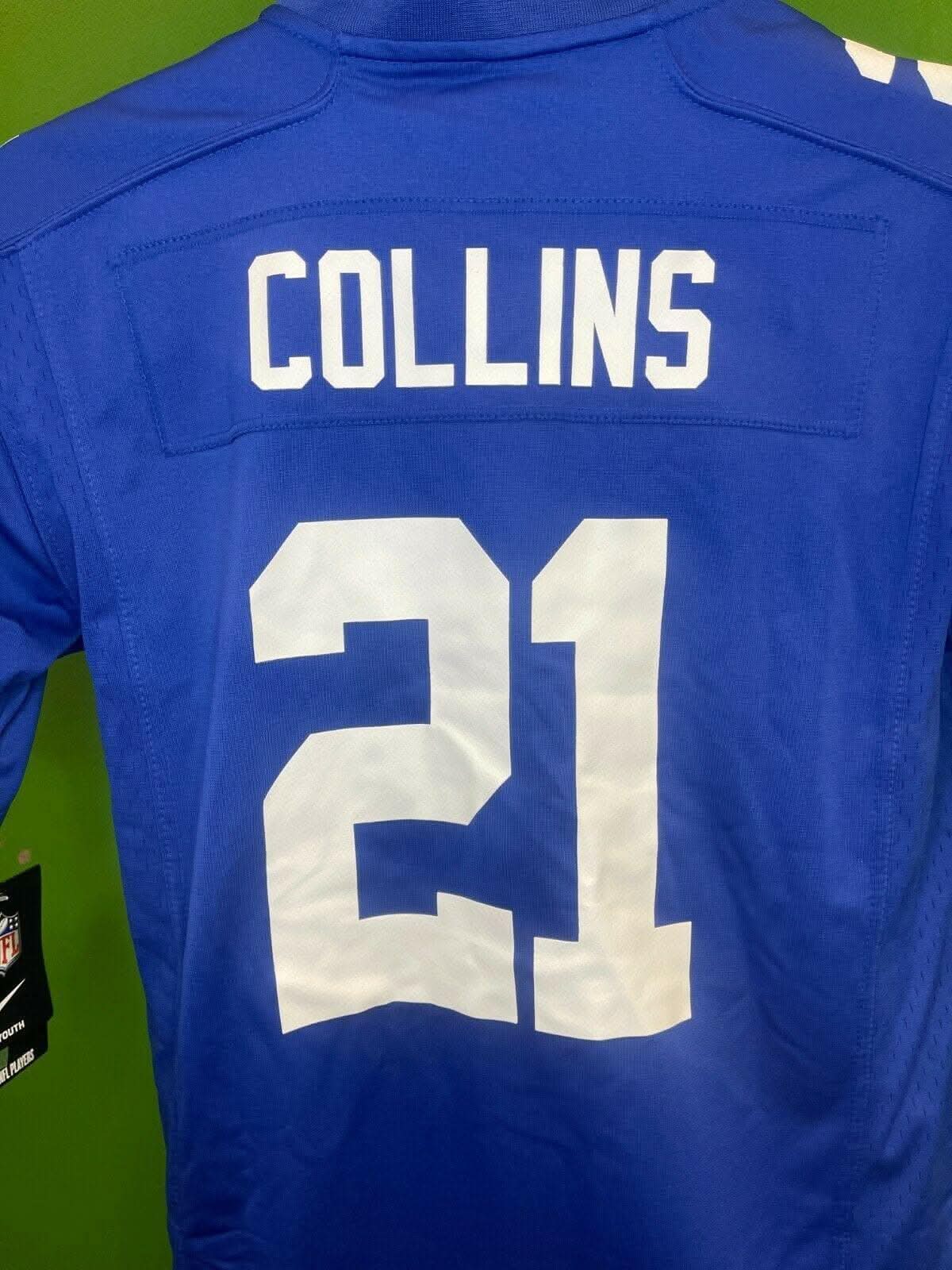NFL New York Giants Collins #21 Game Jersey Youth Large 14-16 NWT