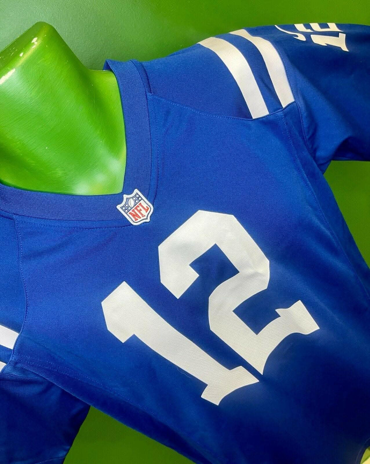 NFL Indianapolis Colts Luck #12 Game Jersey Youth Large 14-16 NWT