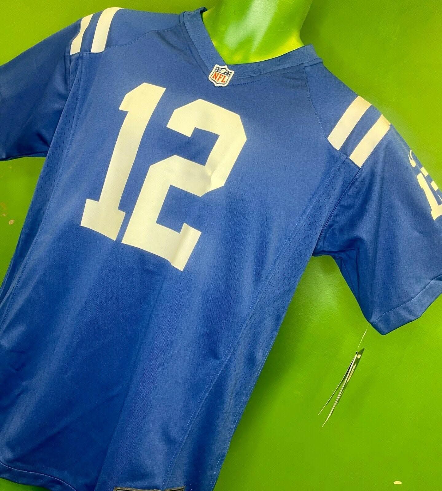 NFL Indianapolis Colts Luck #12 Game Jersey Youth Large 14-16 NWT