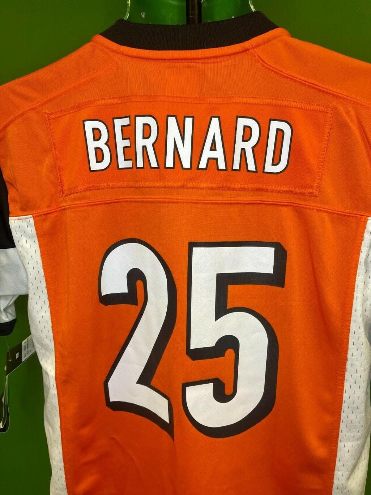NFL Cincinnati Bengals Giovanni Bernard #25 Game Jersey Youth Large 14-16 NWT