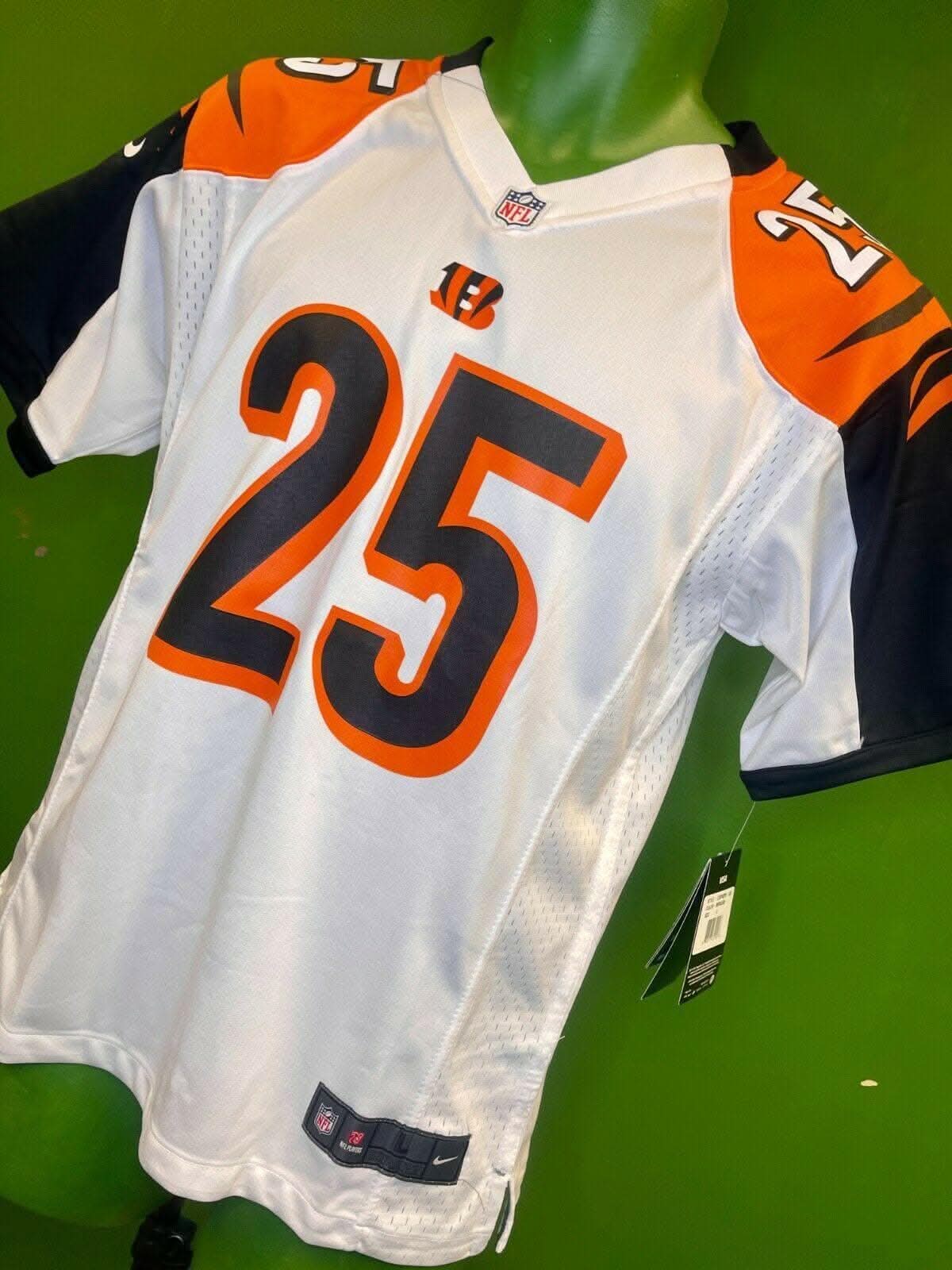 NFL Cincinnati Bengals Giovanni Bernard #25 Game Jersey Youth Large 14-16 NWT