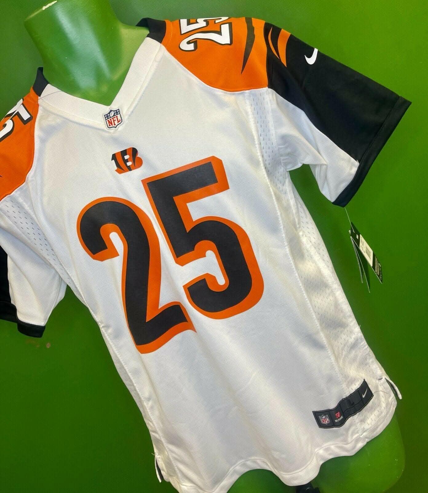 NFL Cincinnati Bengals Giovanni Bernard #25 Game Jersey Youth Large 14-16 NWT