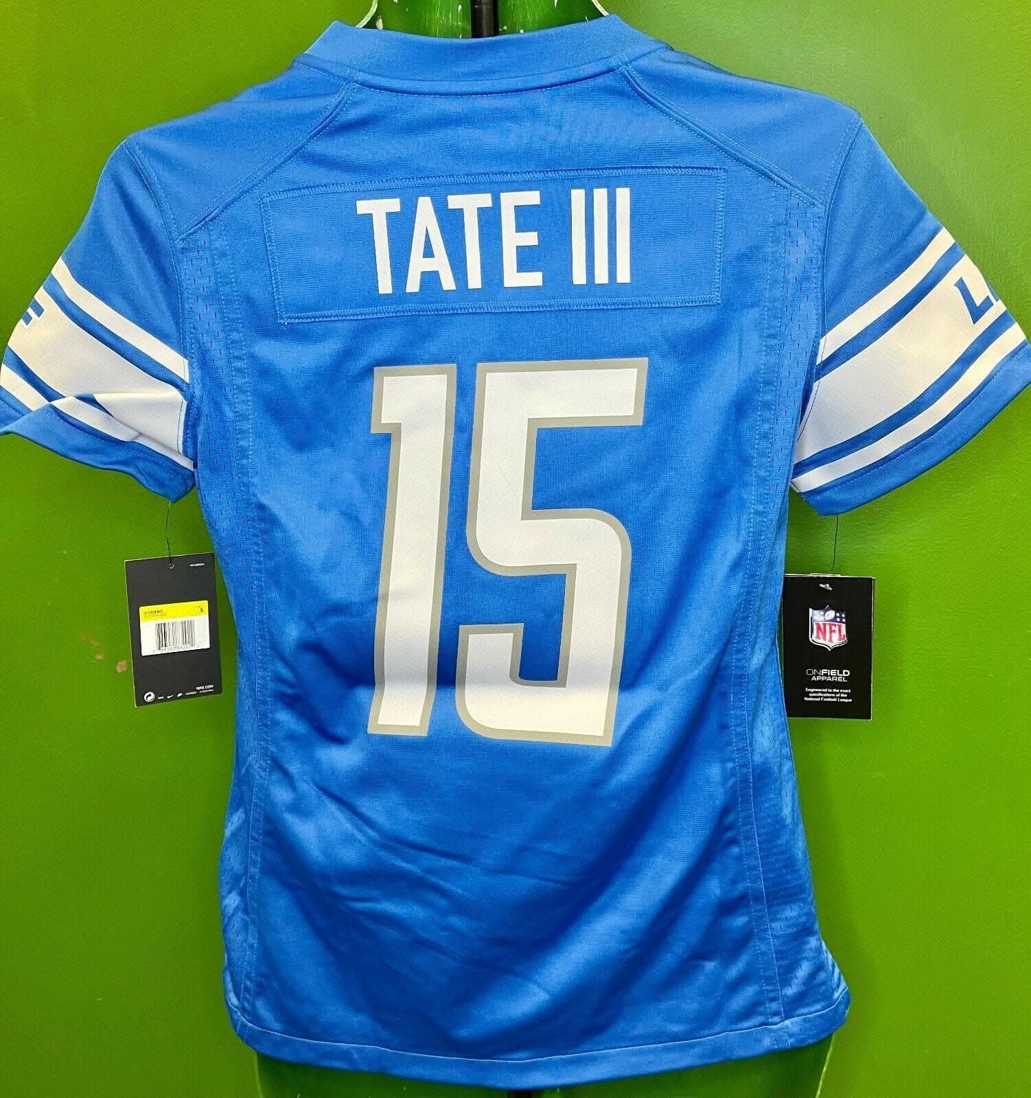 NFL Detroit Lions Golden Tate #15 Game Jersey Women's Small NWT