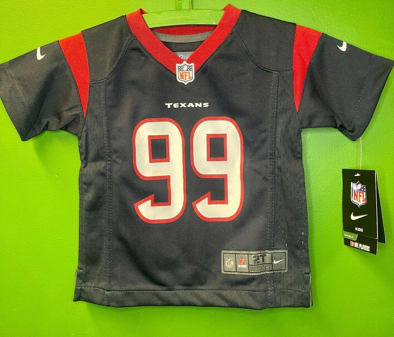 Nike NFL Players On Field Texans Jersey JJ WATT 99 Football Jersey Youth L